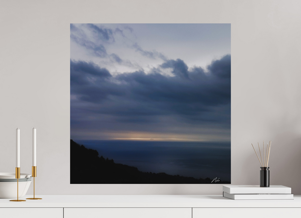 60 x 60 cm, Contemplationnisme — Alu Dibond Galerie Infini de bleus — III