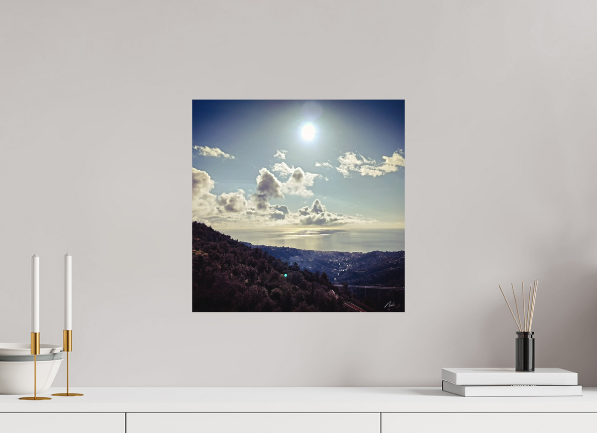 40 x 40 cm, Contemplationnisme — Alu Dibond Galerie Monts et merveilles — V