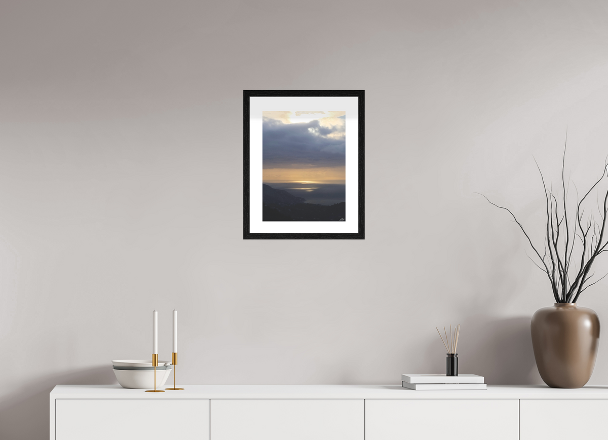 30 x 40 cm, Contemplationnisme — Fine Art Encadré CLAIR-OBSCUR — VI