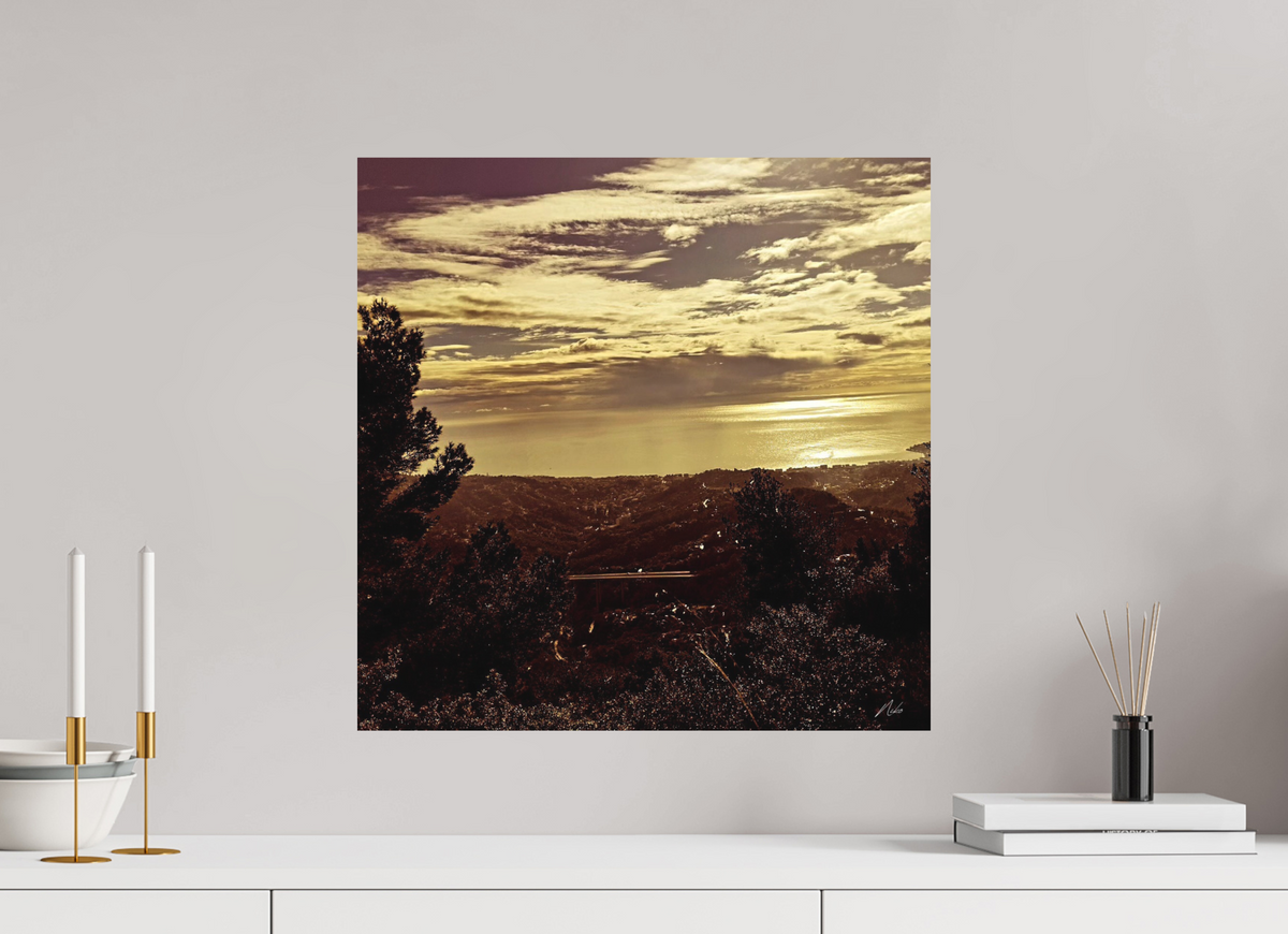 50 x 50 cm, Contemplationnisme — Alu Dibond Galerie Monts et merveilles — IV
