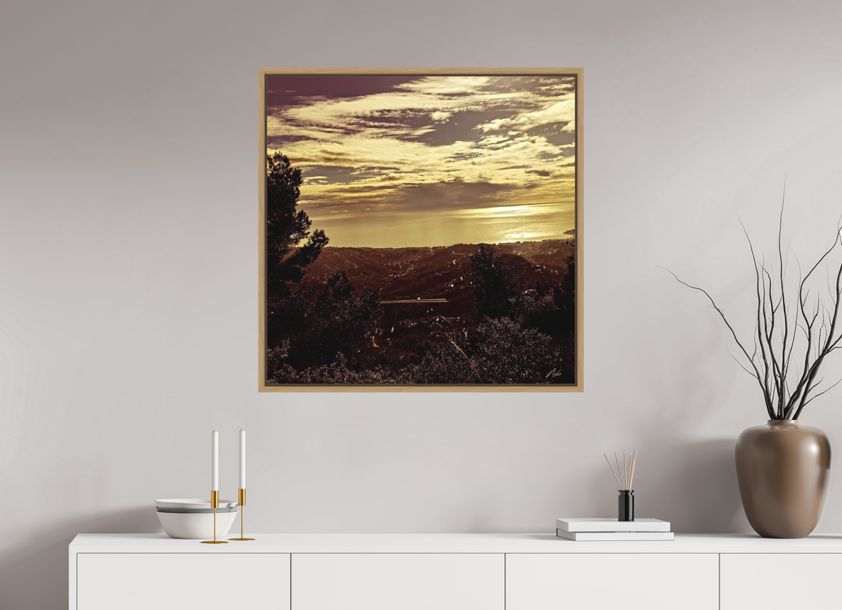 80 x 80 cm, Caisse Américaine NIKODEL Monts et merveilles — IV