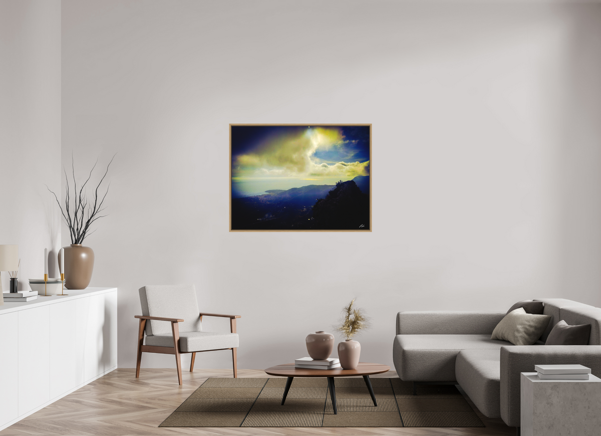 120 x 90 cm, Caisse Américaine NIKODEL Monts et merveilles — III