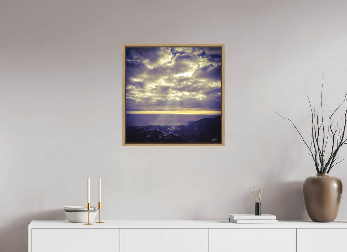 60 x 60 cm, Caisse Américaine NIKODEL Monts et merveilles — II