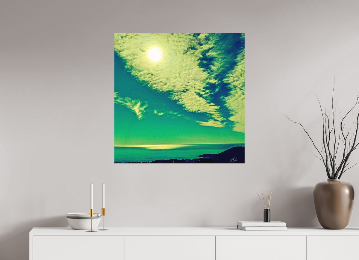 80 x 80 cm, Contemplationnisme — Alu Dibond Galerie Infini de bleus — VI