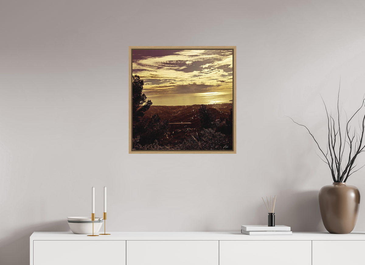 60 x 60 cm, Caisse Américaine NIKODEL Monts et merveilles — IV