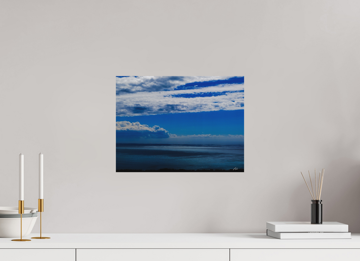 40 x 30 cm, Contemplationnisme — Alu Dibond Galerie Infini de bleus — V