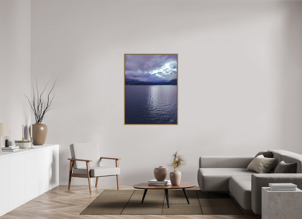90 x 120 cm, Caisse Américaine NIKODEL Miroir céleste — V