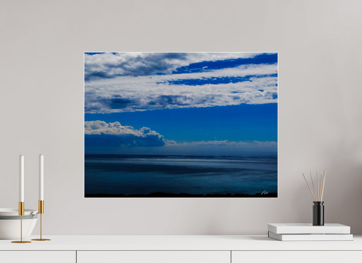 60 x 45 cm, Contemplationnisme — Plexiglas Galerie Infini de bleus — V