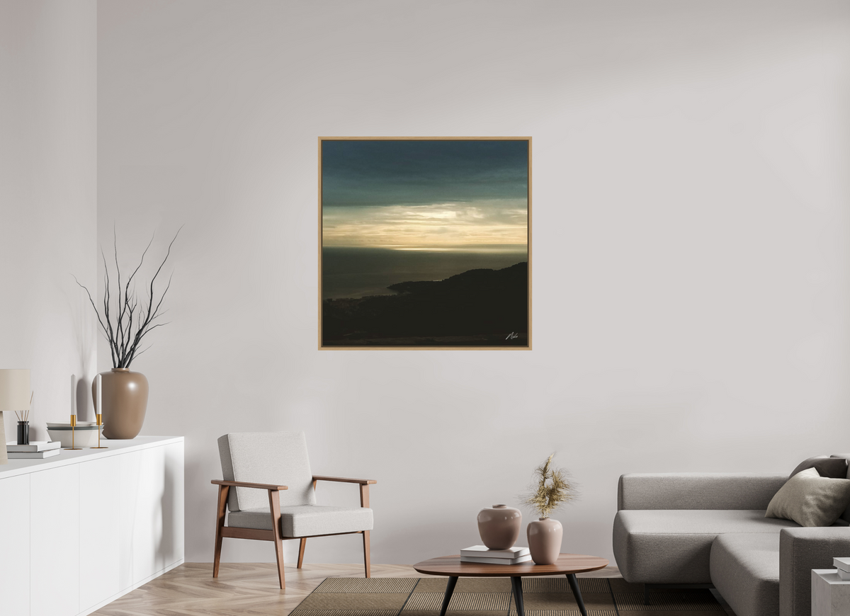 100 x 100 cm, Caisse Américaine NIKODEL Clair-obscur — III