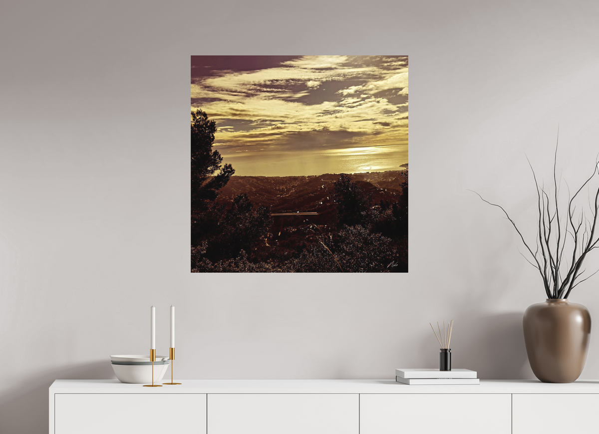 80 x 80 cm, Contemplationnisme — Alu Dibond Galerie Monts et merveilles — IV