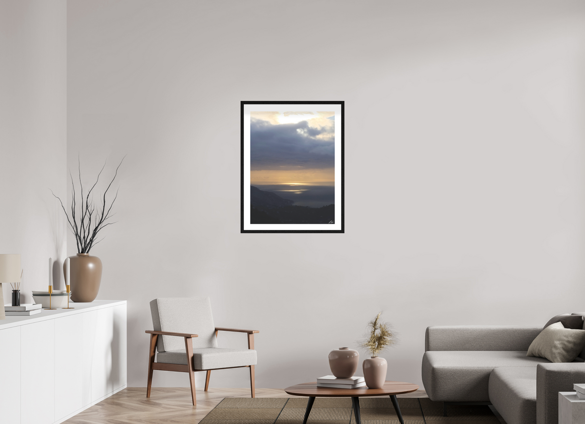 60 x 80 cm, Contemplationnisme — Fine Art Encadré CLAIR-OBSCUR — VI