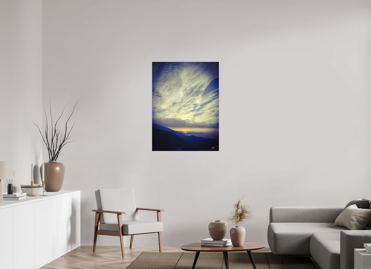 75 x 100 cm, Contemplationnisme — Alu Dibond Galerie FRONTIERE — III