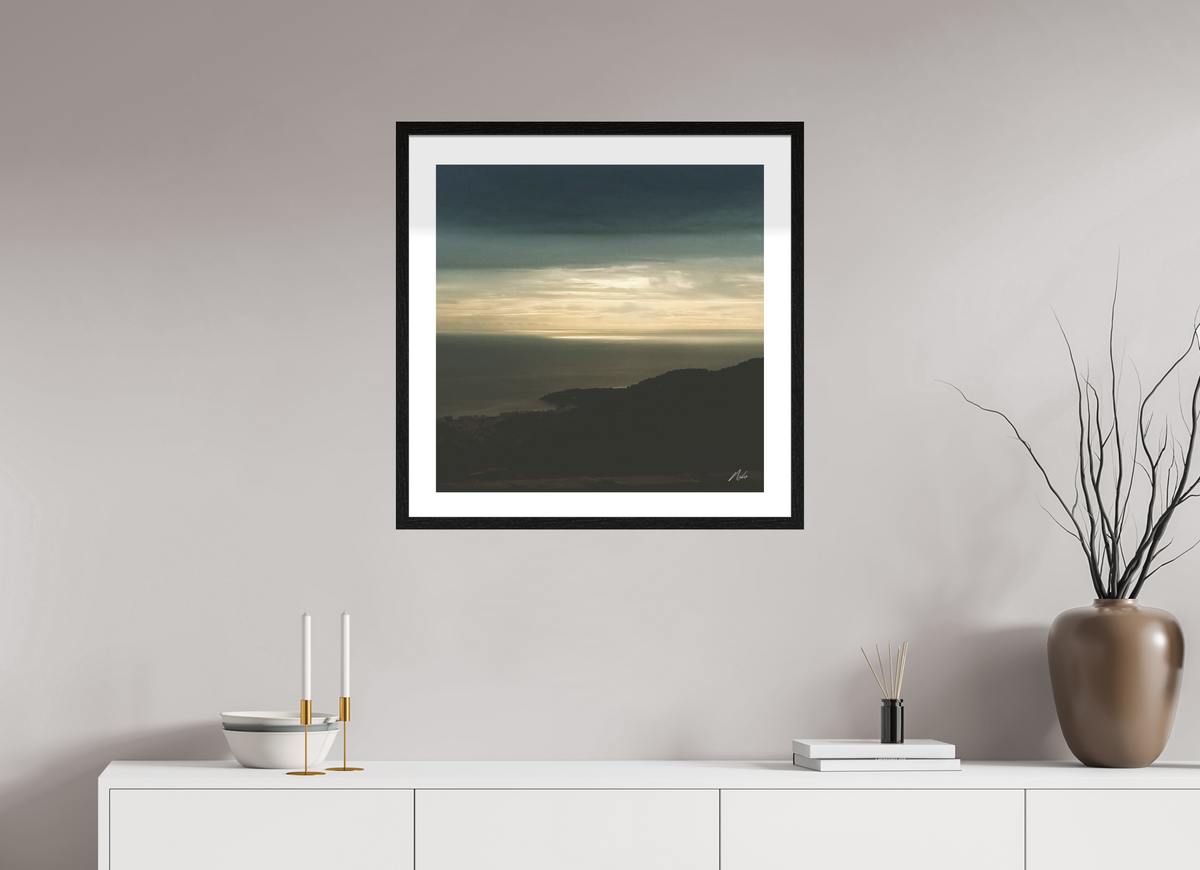 60 x 60 cm, Contemplationnisme — Fine Art Encadré CLAIR-OBSCUR — III
