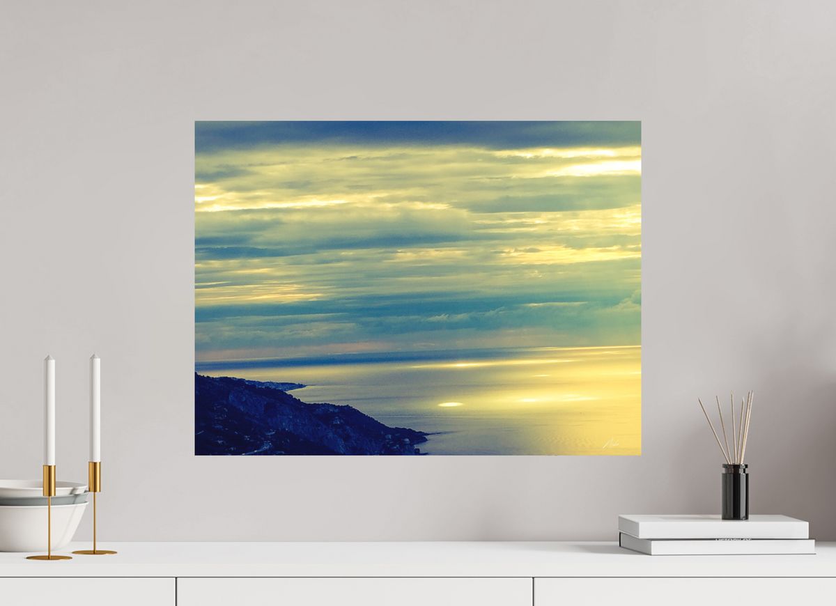 60 x 45 cm, Contemplationnisme — Alu Dibond Galerie Infini de bleus — II