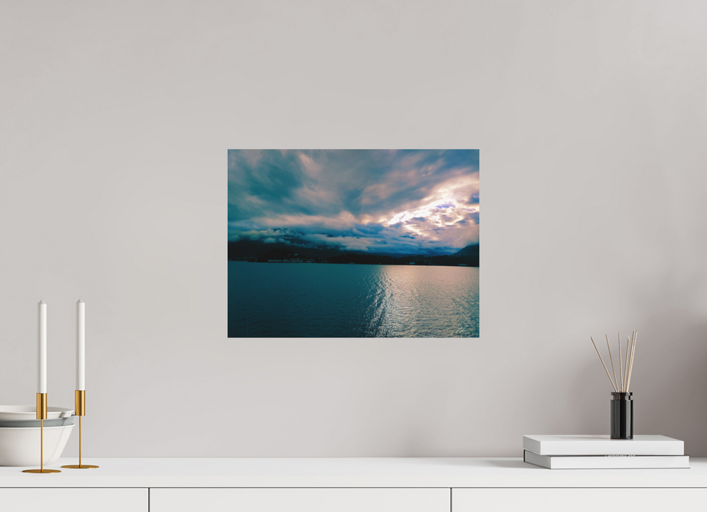 40 x 30 cm, Contemplationnisme — Alu Dibond Galerie Miroir céleste — II