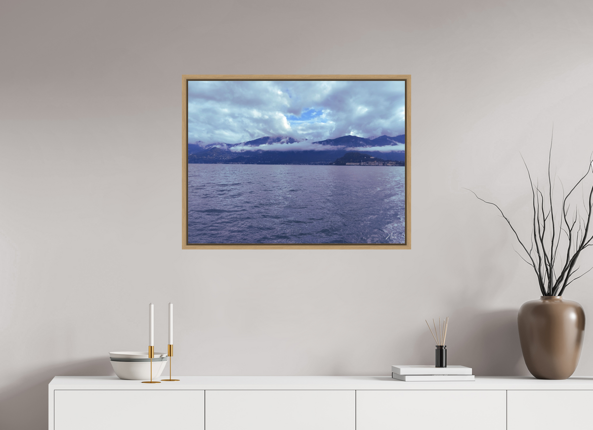 80 x 60 cm, Caisse Américaine NIKODEL Miroir céleste — I