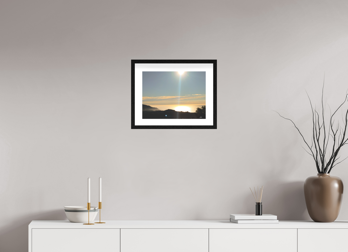 40 x 30 cm, Contemplationnisme — Fine Art Encadré CLAIR-OBSCUR — V