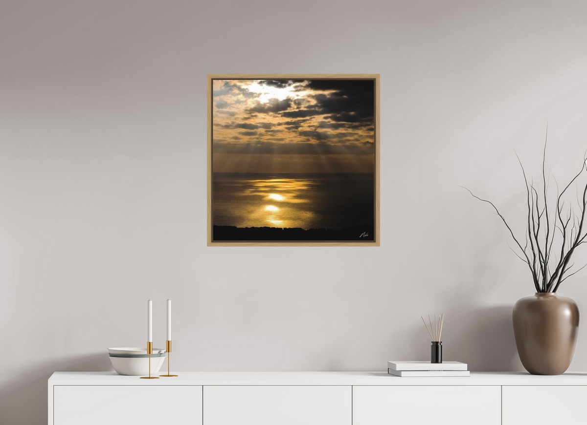 60 x 60 cm, Caisse Américaine NIKODEL Clair-obscur — I
