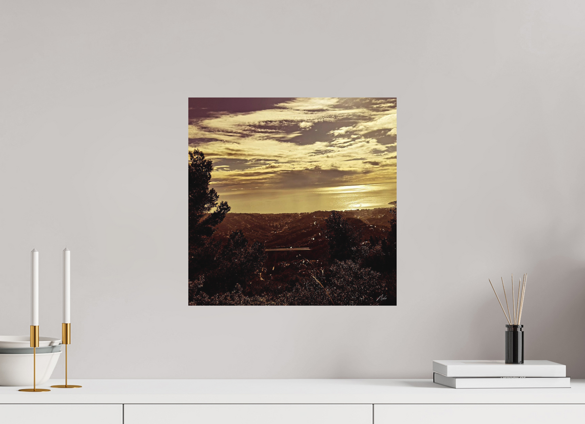 40 x 40 cm, Contemplationnisme — Alu Dibond Galerie Monts et merveilles — IV