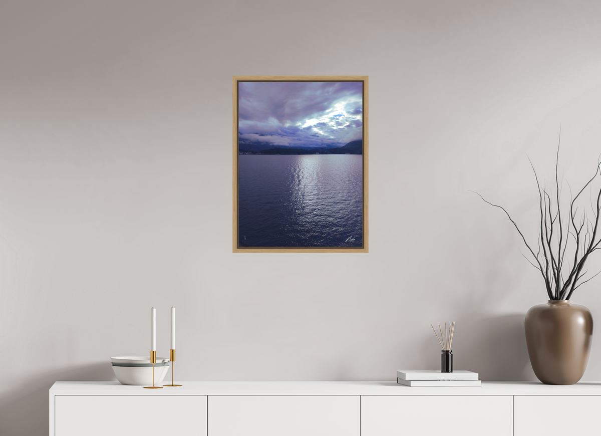 45 x 60 cm, Caisse Américaine NIKODEL Miroir céleste — V