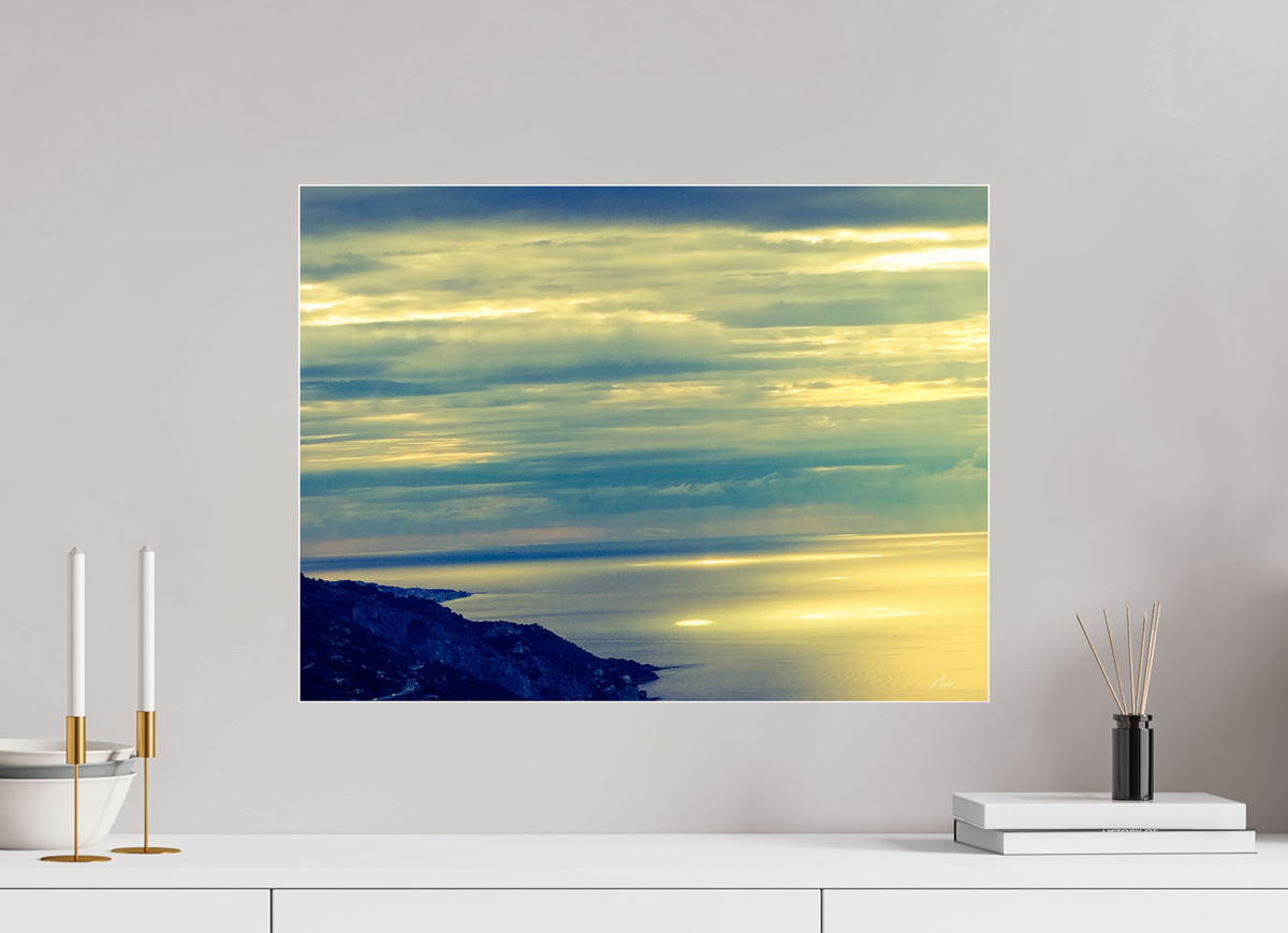 60 x 45 cm, Contemplationnisme — Plexiglas Galerie Infini de bleus — II