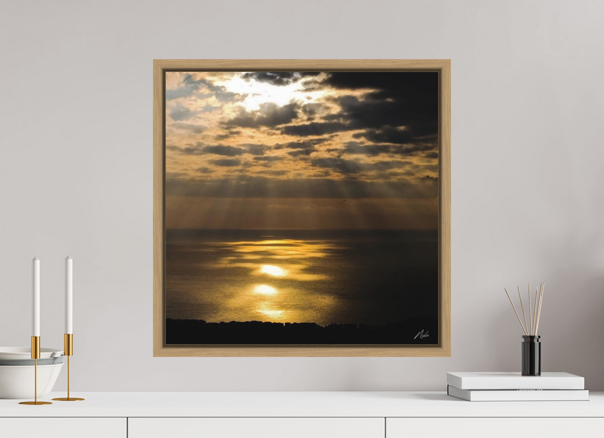 50 x 50 cm, Caisse Américaine NIKODEL Clair-obscur — I