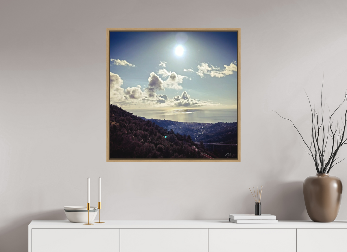 80 x 80 cm, Caisse Américaine NIKODEL Monts et merveilles — V