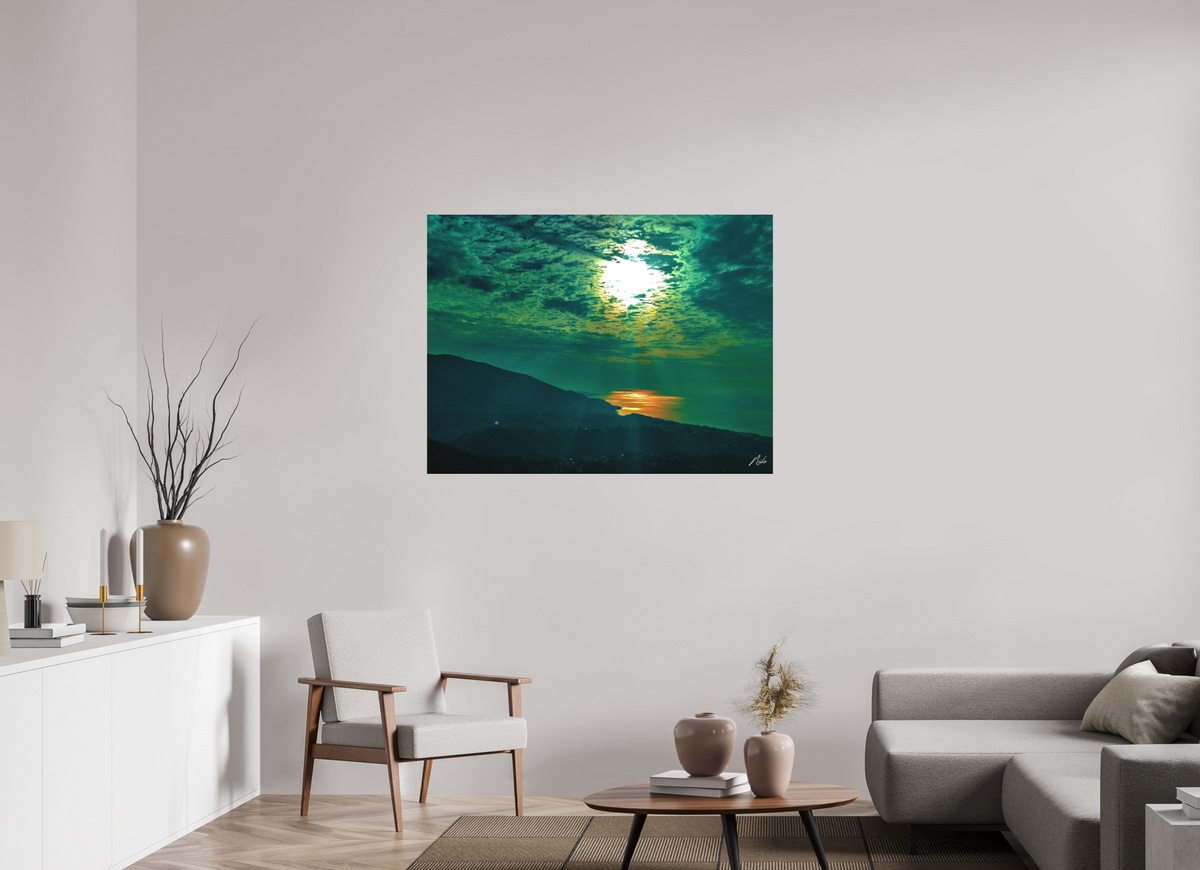 120 x 90 cm, Contemplationnisme — Alu Dibond Galerie FRONTIERE — IV