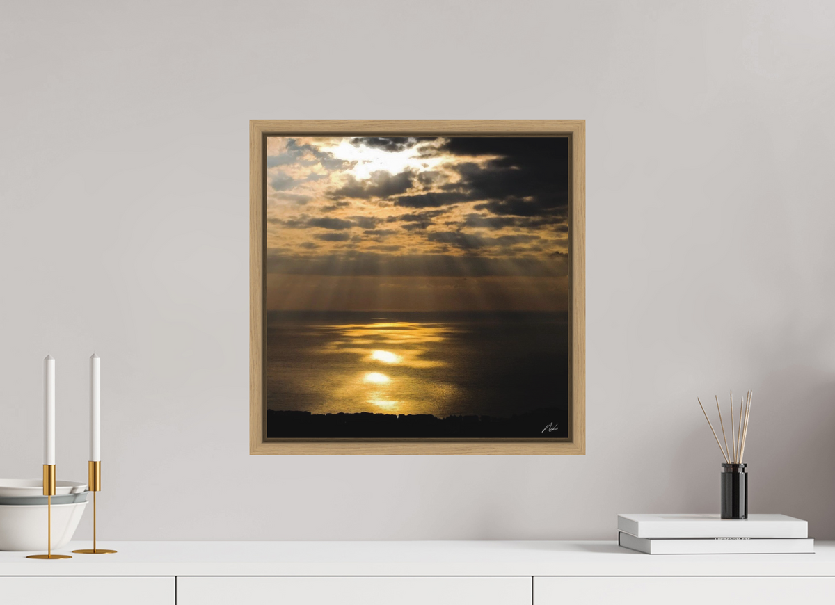 40 x 40 cm, Caisse Américaine NIKODEL Clair-obscur — I