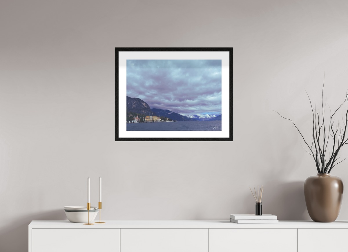 60 x 45 cm, Contemplationnisme — Fine Art Encadré Miroir céleste — IV