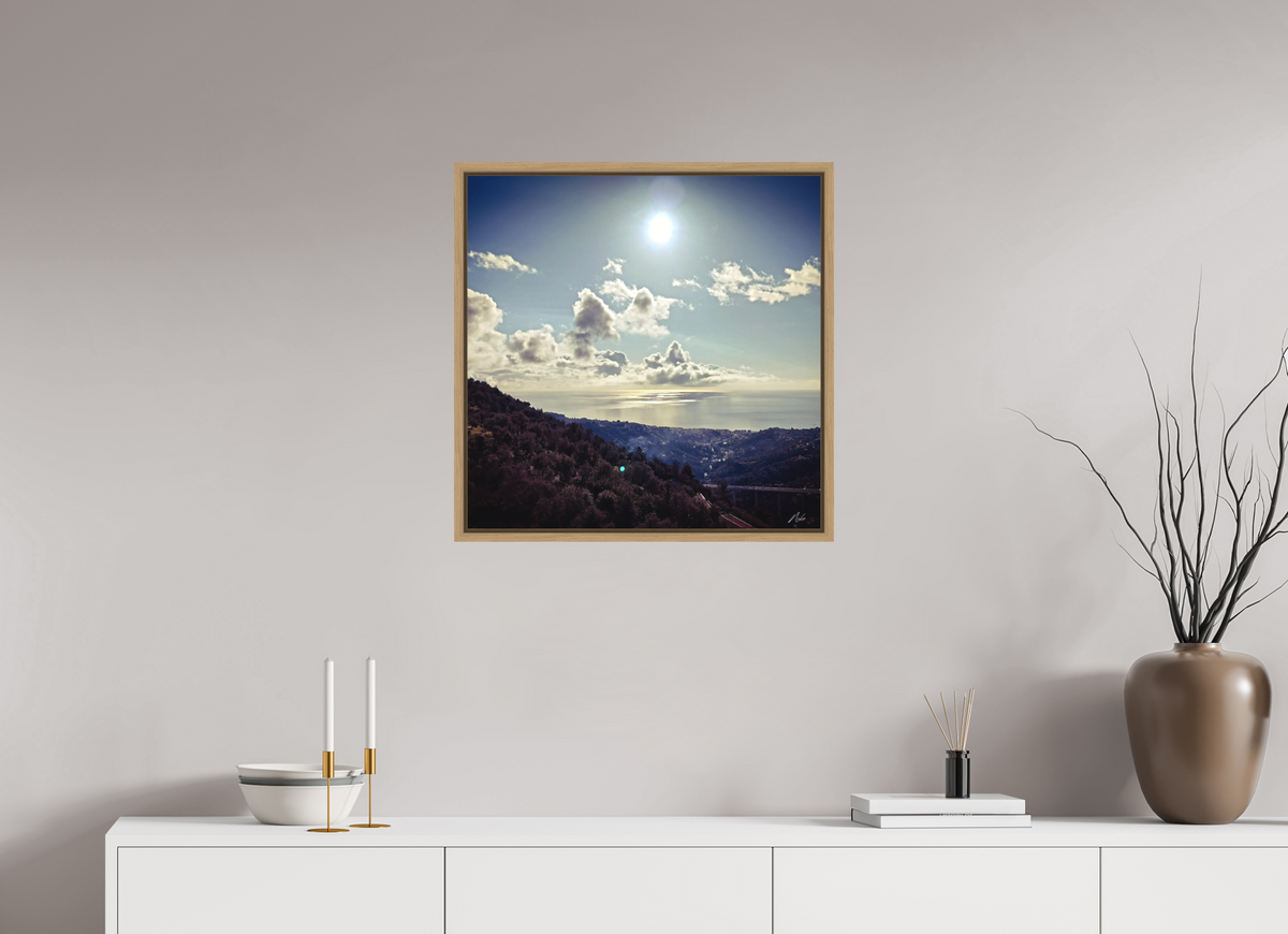 60 x 60 cm, Caisse Américaine NIKODEL Monts et merveilles — V