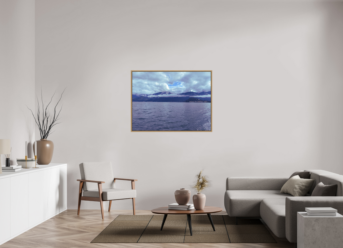 120 x 90 cm, Caisse Américaine NIKODEL Miroir céleste — I