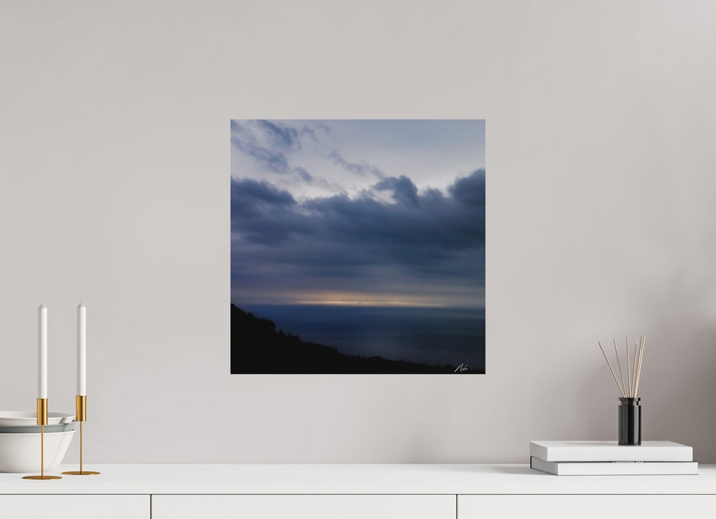 40 x 40 cm, Contemplationnisme — Alu Dibond Galerie Infini de bleus — III