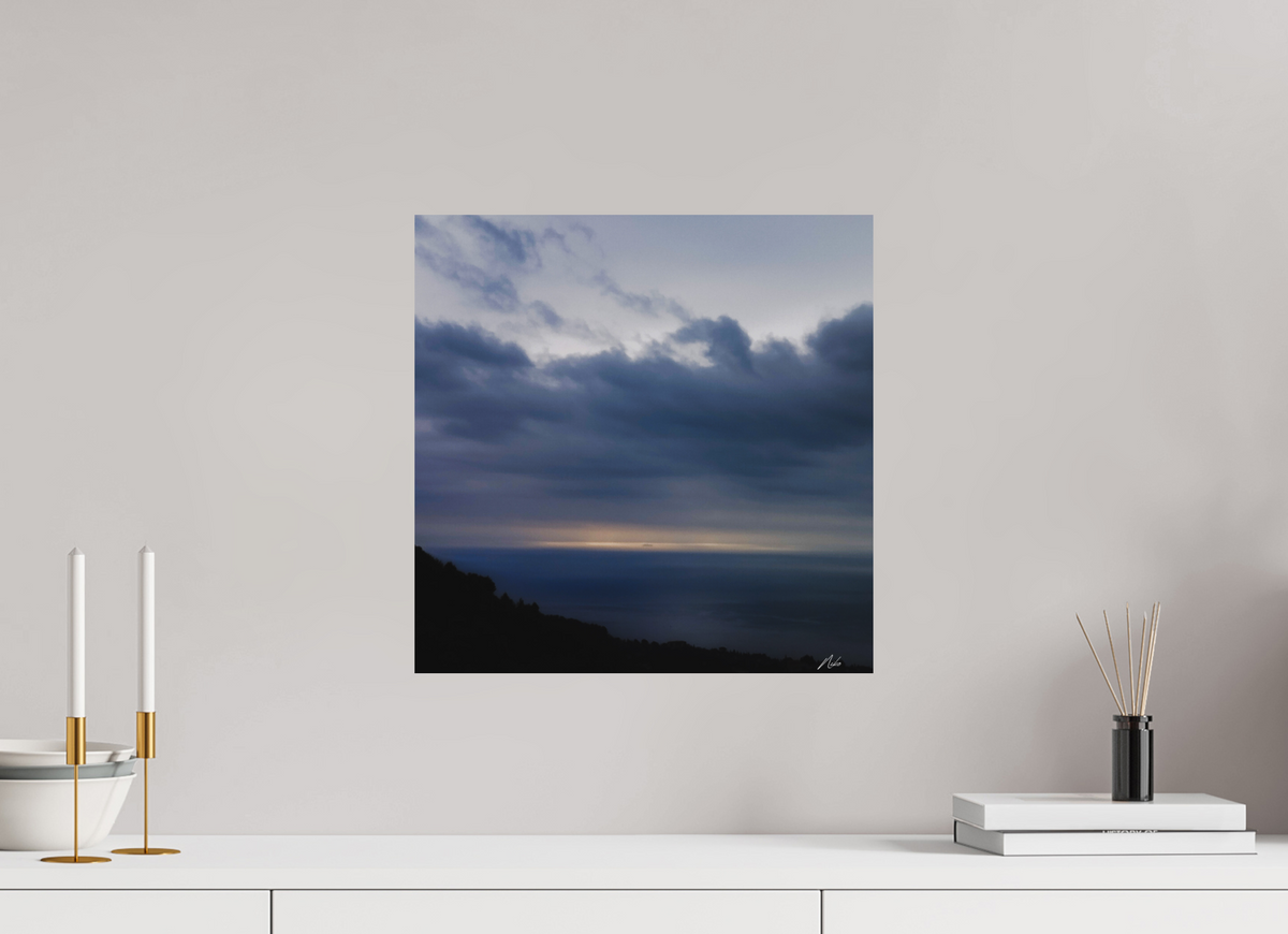 40 x 40 cm, Contemplationnisme — Alu Dibond Galerie Infini de bleus — III