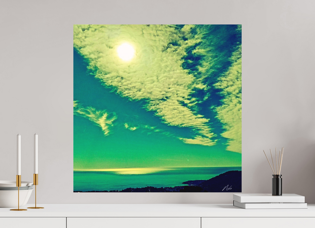 60 x 60 cm, Contemplationnisme — Alu Dibond Galerie Infini de bleus — VI