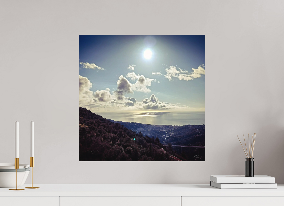 50 x 50 cm, Contemplationnisme — Alu Dibond Galerie Monts et merveilles — V