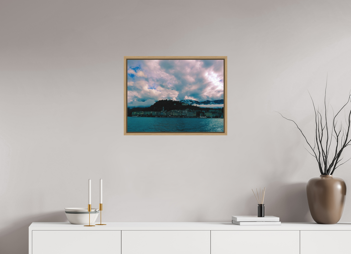 60 x 45 cm, Caisse Américaine NIKODEL Miroir céleste — III