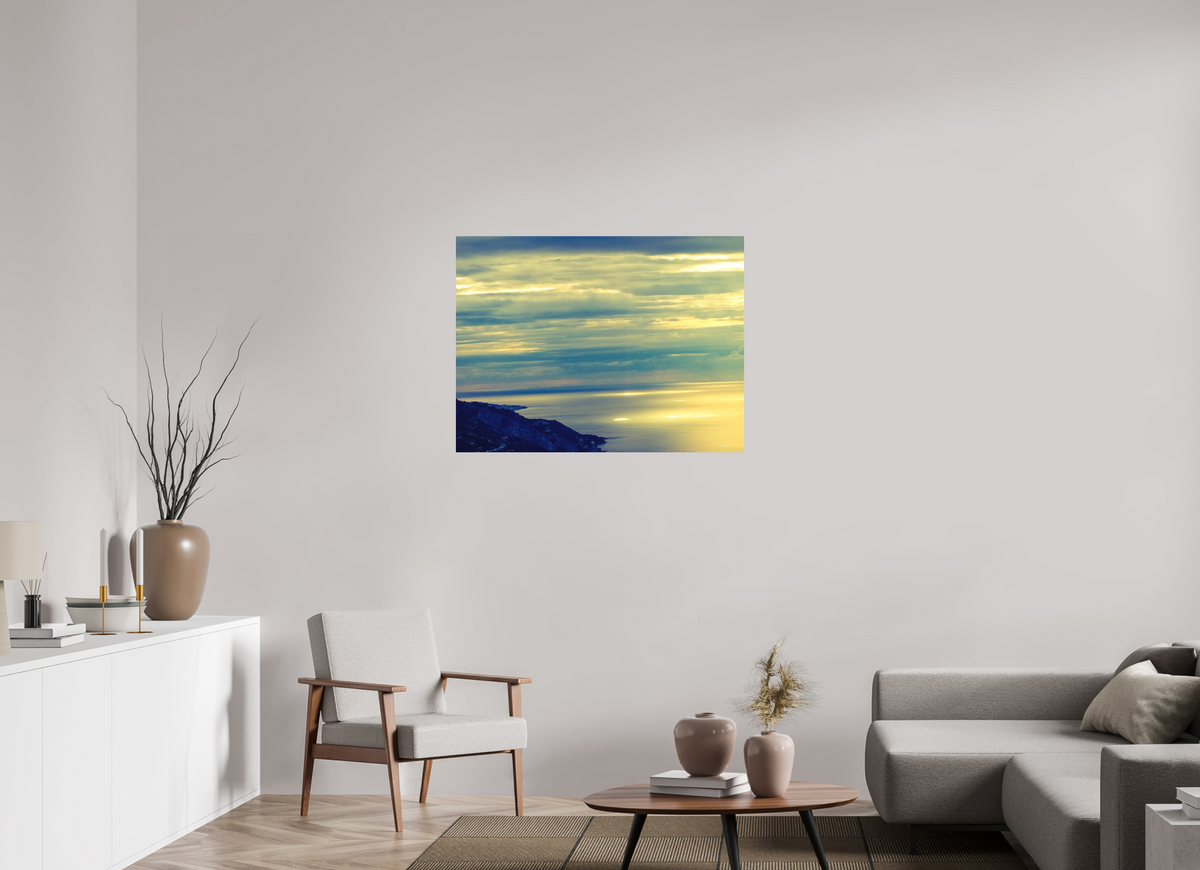 100 x 75 cm, Contemplationnisme — Alu Dibond Galerie Infini de bleus — II