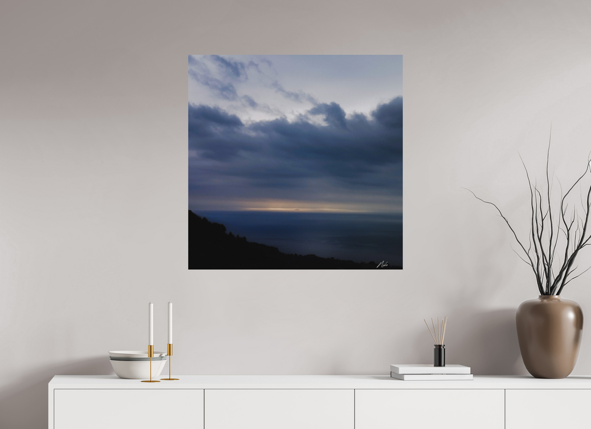 80 x 80 cm, Contemplationnisme — Alu Dibond Galerie Infini de bleus — III