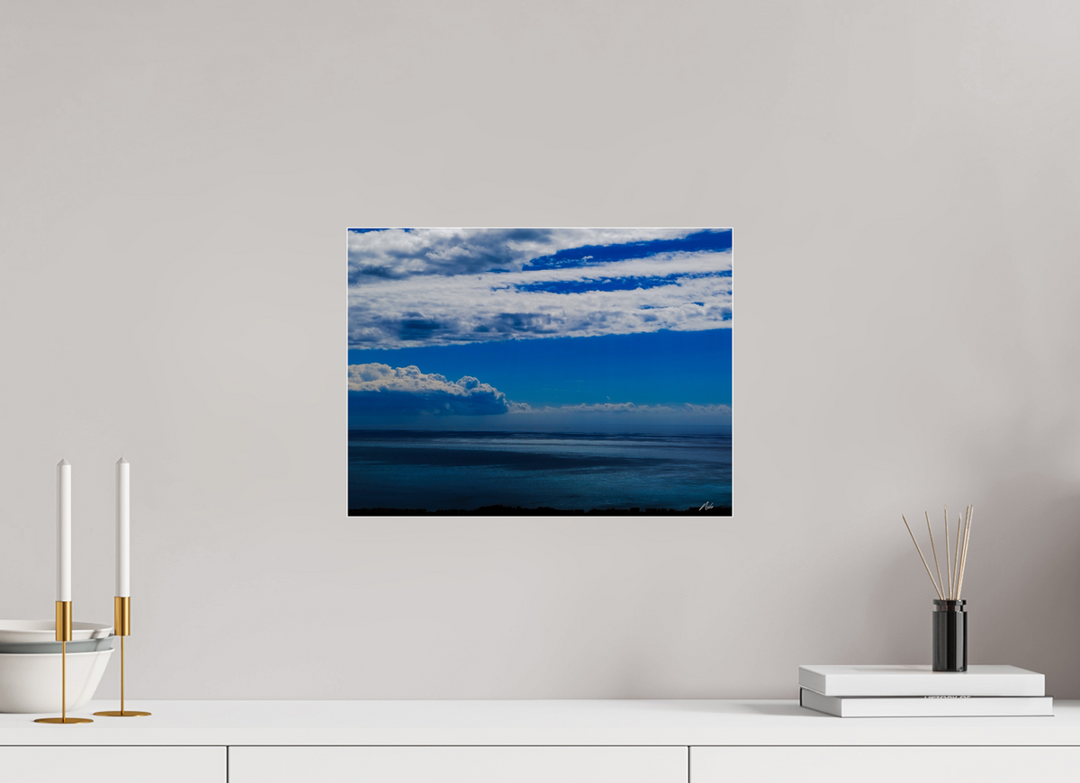 40 x 30 cm, Contemplationnisme — Plexiglas Galerie Infini de bleus — V