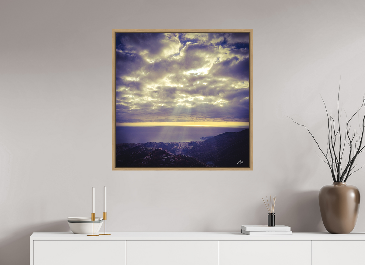 80 x 80 cm, Caisse Américaine NIKODEL Monts et merveilles — II