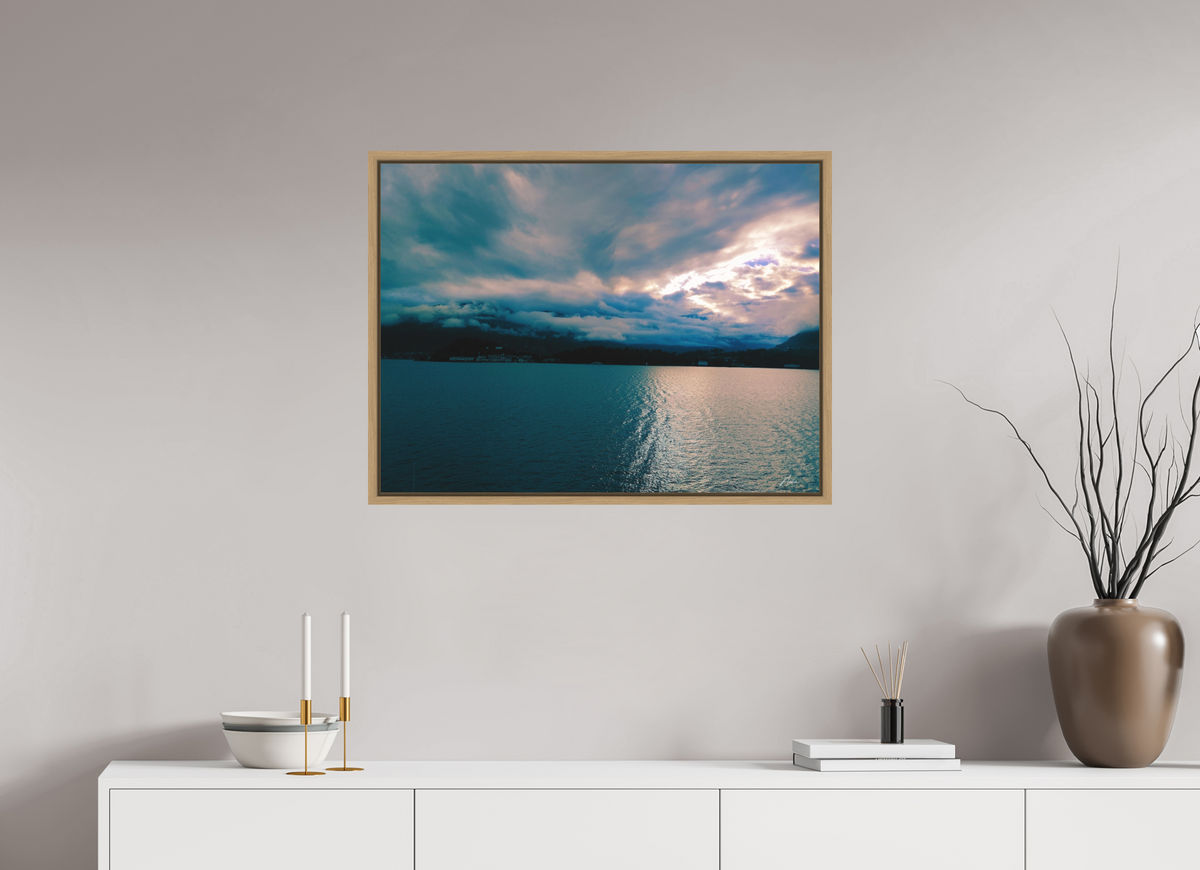 80 x 60 cm, Caisse Américaine NIKODEL Miroir céleste — II