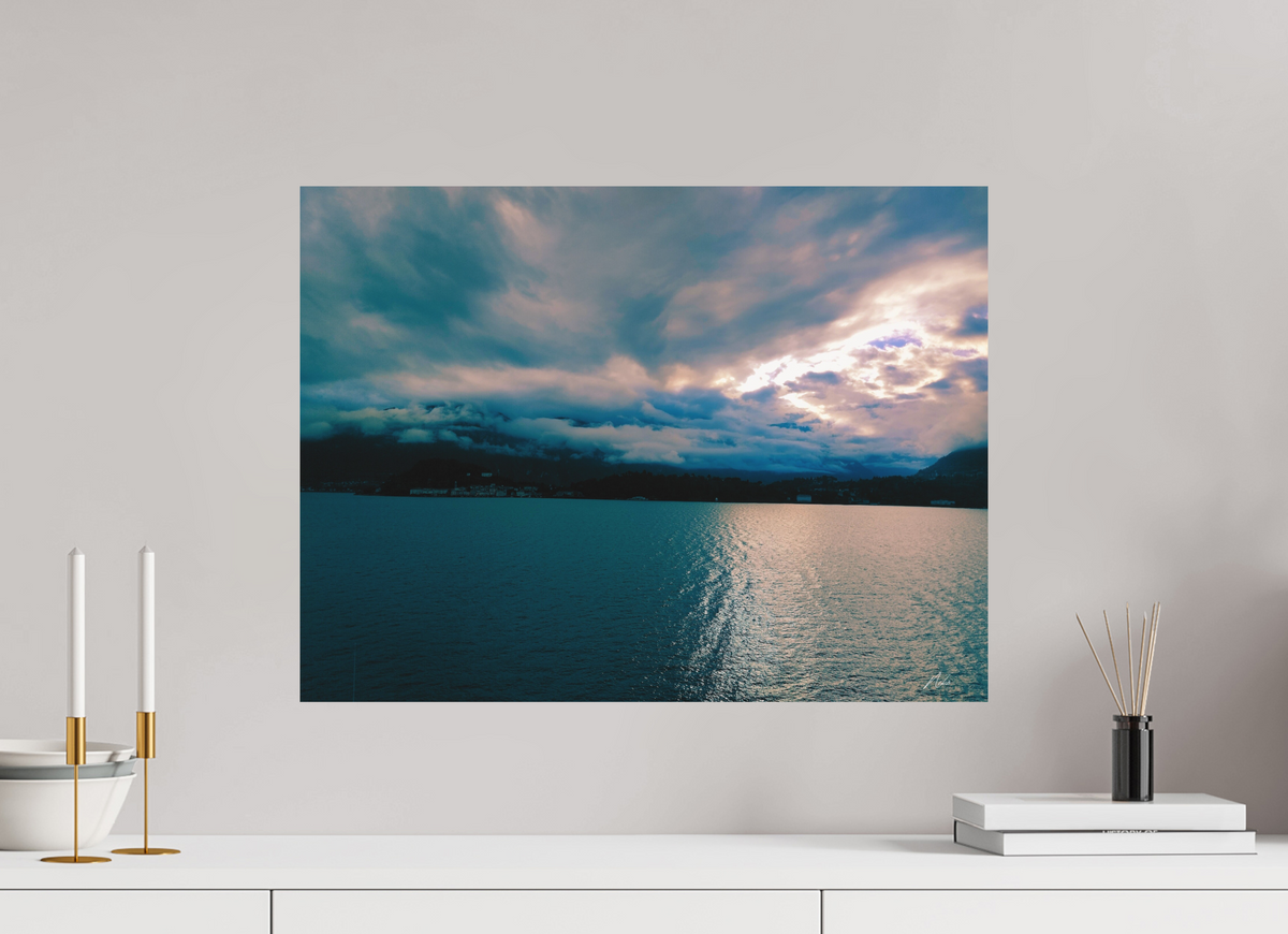 60 x 45 cm, Contemplationnisme — Alu Dibond Galerie Miroir céleste — II