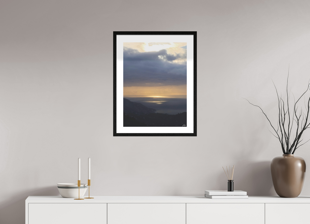 45 x 60 cm, Contemplationnisme — Fine Art Encadré CLAIR-OBSCUR — VI