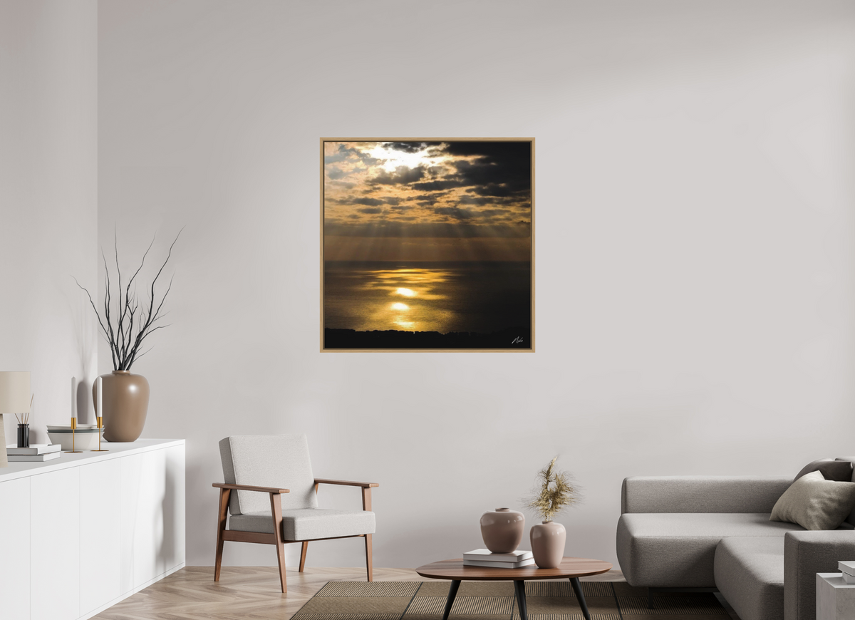 100 x 100 cm, Caisse Américaine NIKODEL Clair-obscur — I