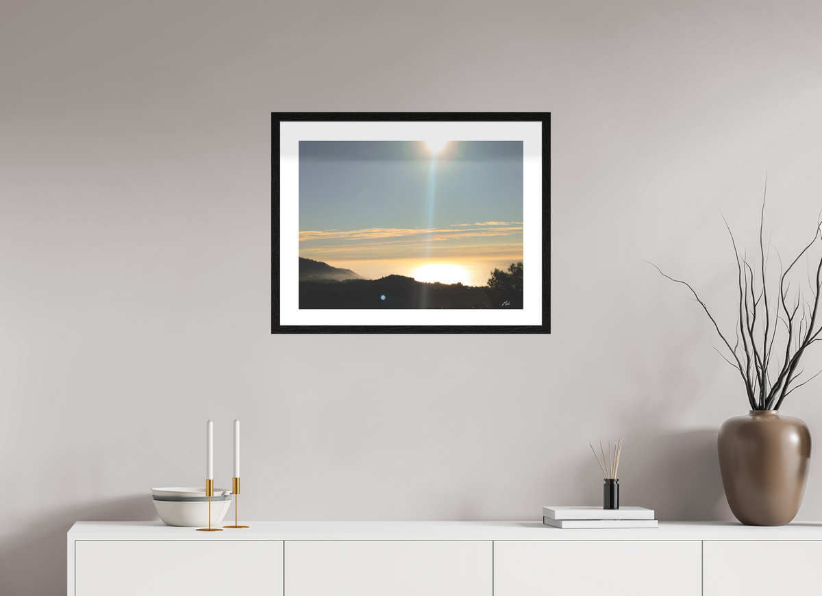 60 x 45 cm, Contemplationnisme — Fine Art Encadré CLAIR-OBSCUR — V