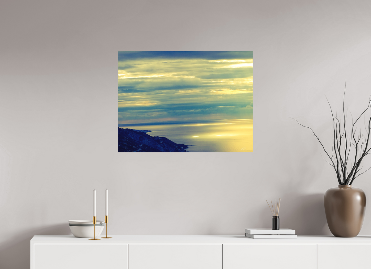 80 x 60 cm, Contemplationnisme — Alu Dibond Galerie Infini de bleus — II