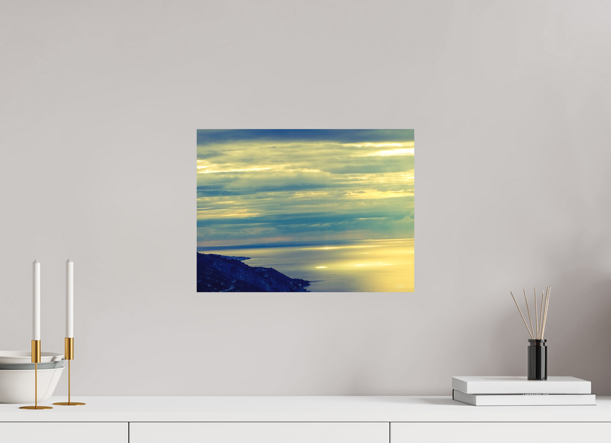 40 x 30 cm, Contemplationnisme — Alu Dibond Galerie Infini de bleus — II