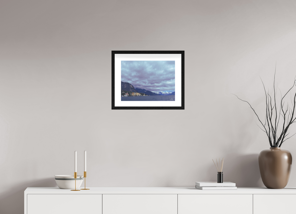 40 x 30 cm, Contemplationnisme — Fine Art Encadré Miroir céleste — IV