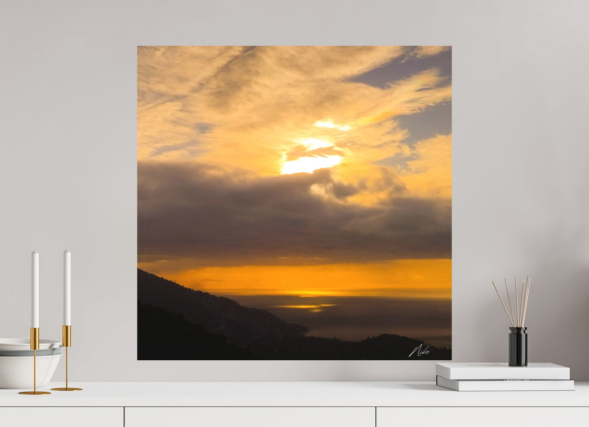 60 x 60 cm, Contemplationnisme — Alu Dibond Galerie FRONTIERE — V